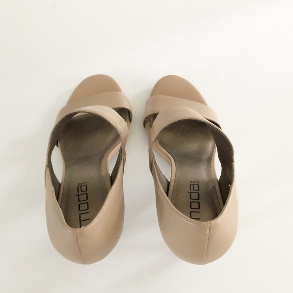 NWOB Moda Spana Nude Heels - Picture 3 of 4